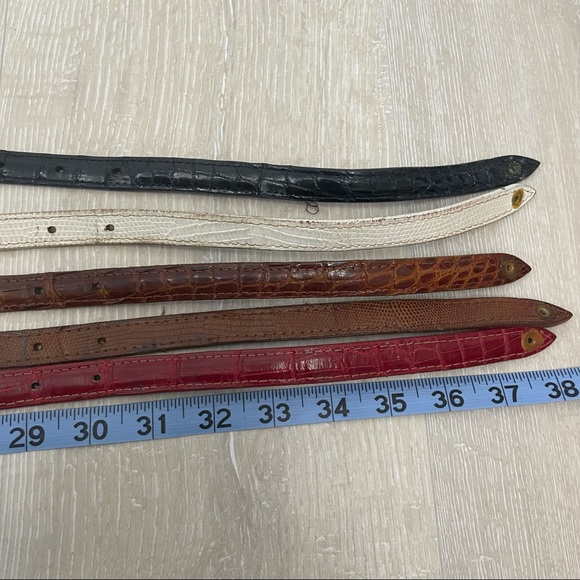 5 Barry Kieselstein-Cord Belt Straps Multi Colors - Picture 9 of 10